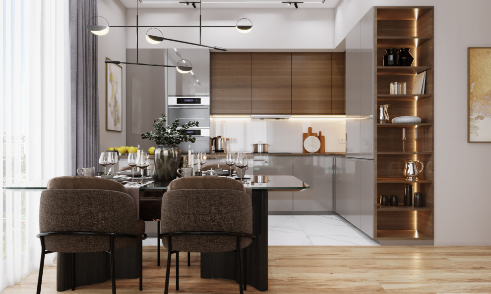 Квартира в современном стиле ЖК "LIFE-Кутузовский"