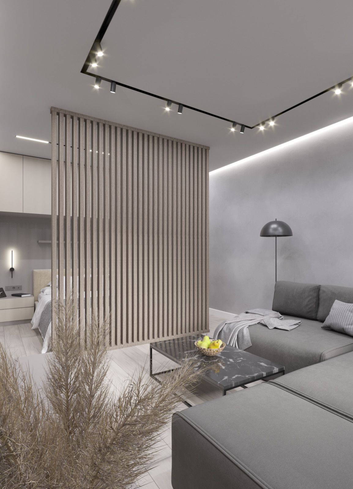 Спальня-гостиная