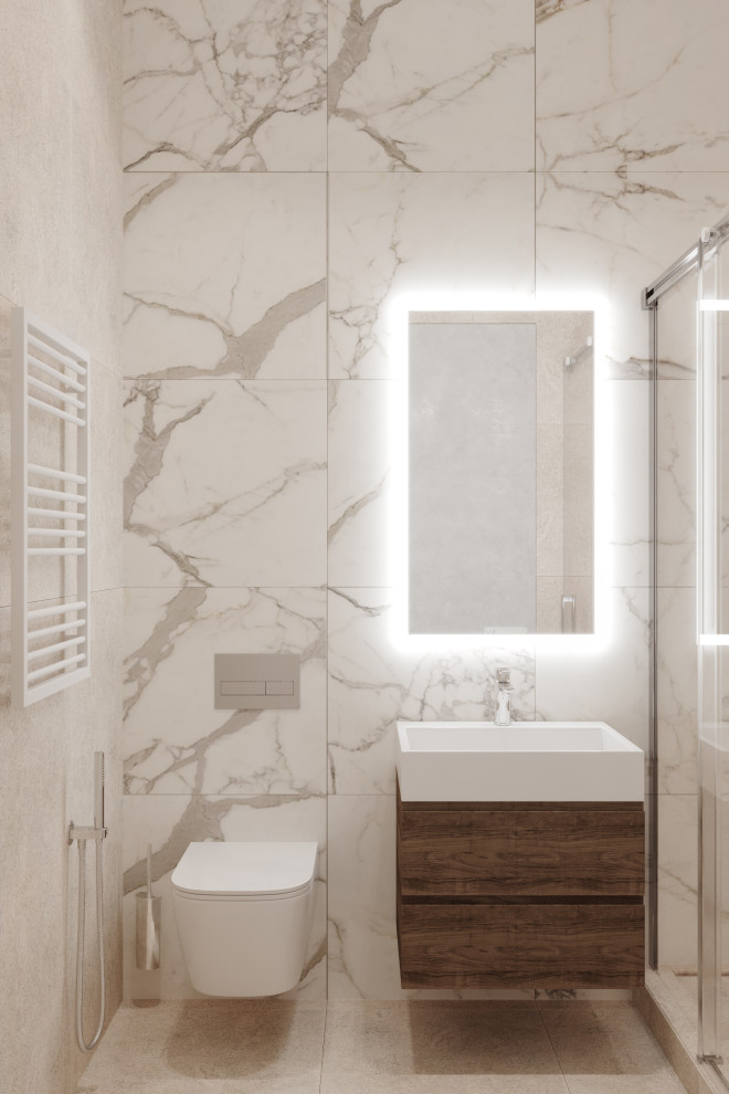 Квартира 71 кв.м. в современном стиле в ЖК «Сердце столицы».