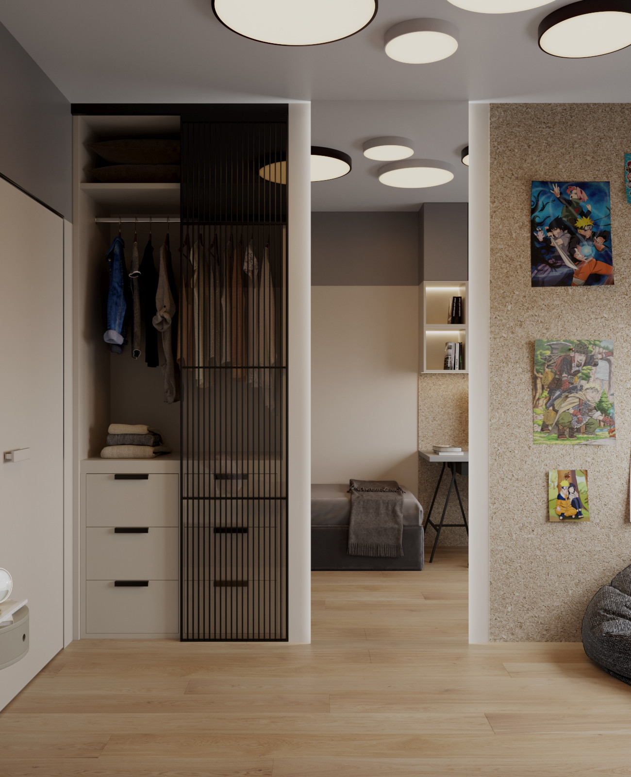 Дизайн-проект квартиры в ЖК Main House, 100 кв.м