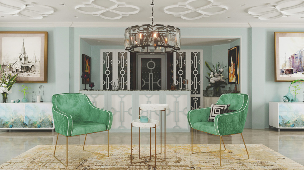 Обложка проекта: Гостиная в 2-комнатной квартире