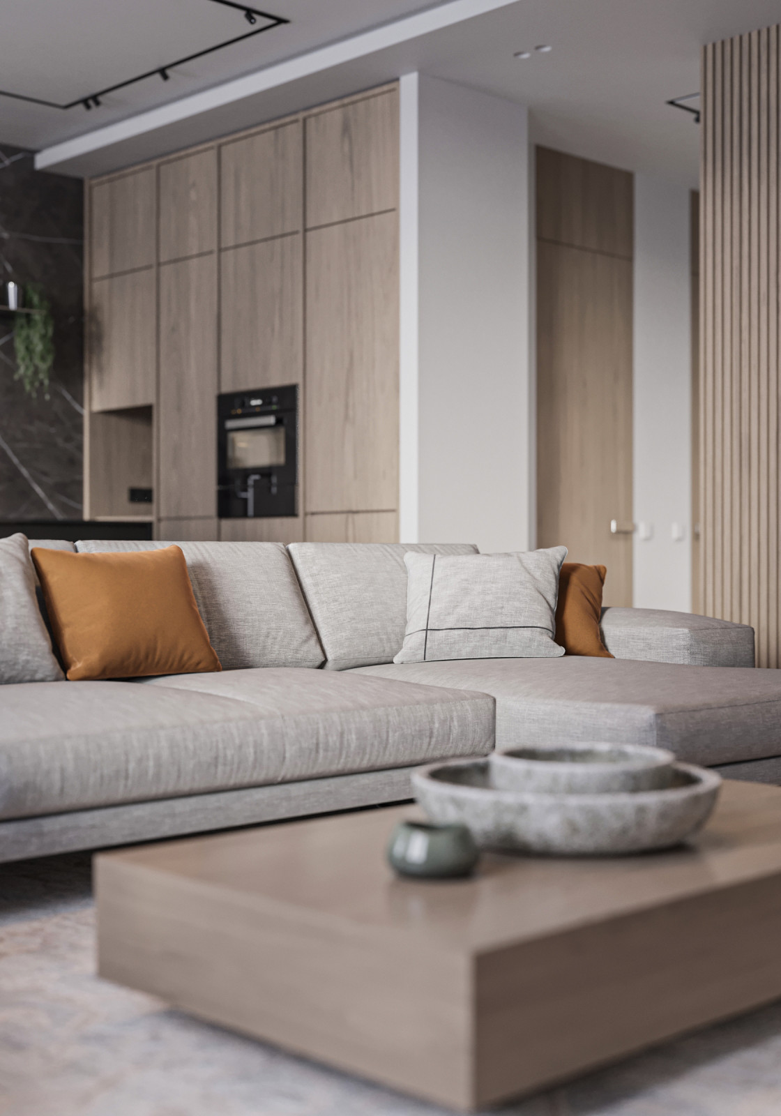 Современный интерьер квартиры для молодого человека