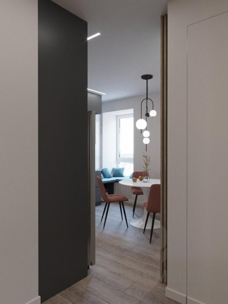 Дизайн-проект трехкомнатной квартиры 80 кв.м в ЖК «Аннино парк»