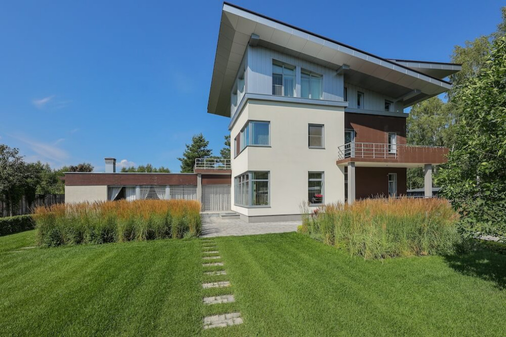 Частный сад "Современный минимализм"