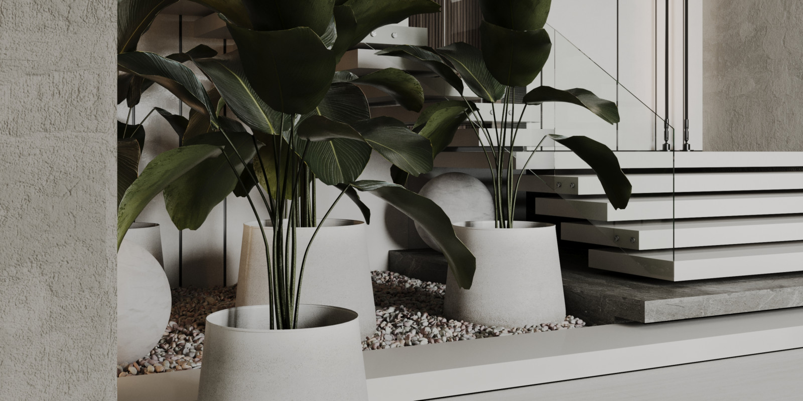 Кухня-гостиная в проекте загородного дома The CUBE