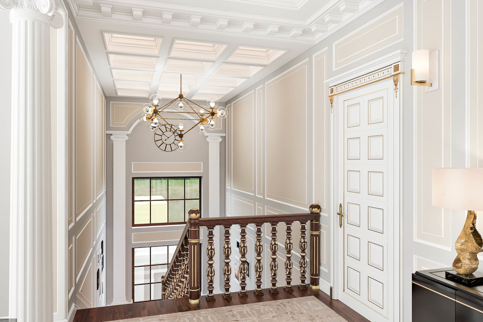 Elegant and modern entrance hall