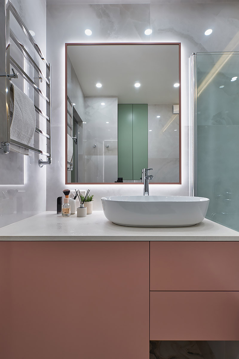 Квартира с необычной кухней, ЖК «Маяк Минска»