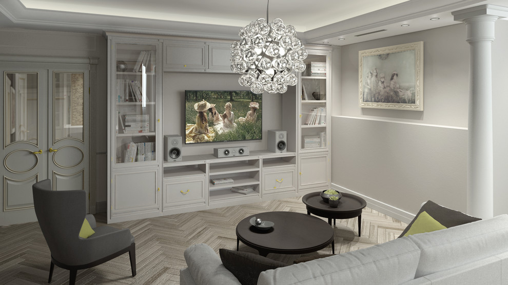 Современная классика в московской квартире