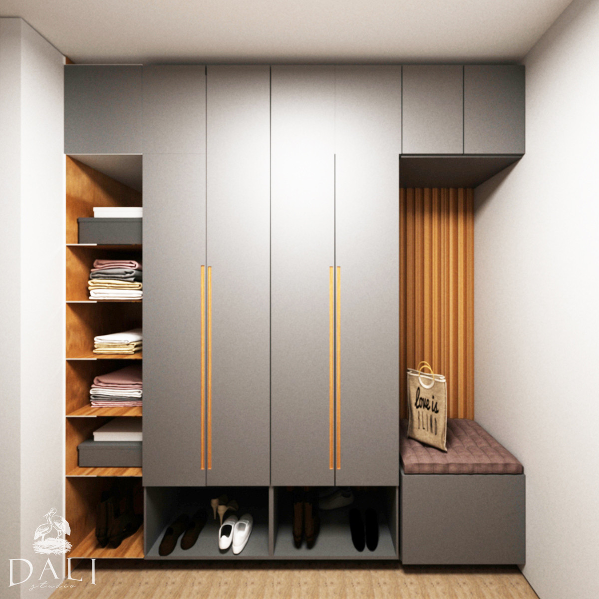 Дизайн интерьера квартиры в ЖК Полярная-25