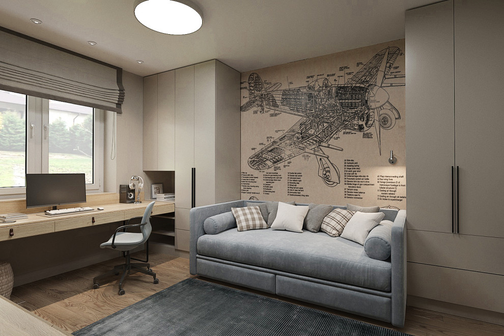 дизайн дома в светлых тонах