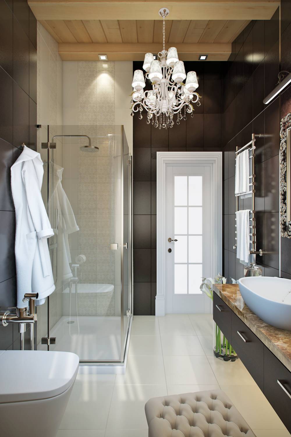 Коттедж из бруса в Москве