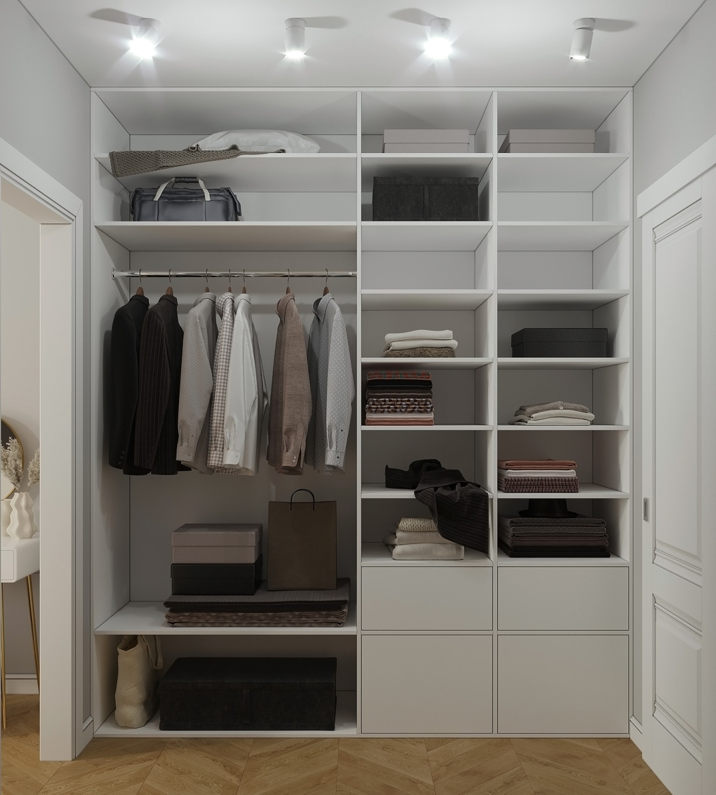 квартира для семьи 68 кв.м. с иделальной планировкой