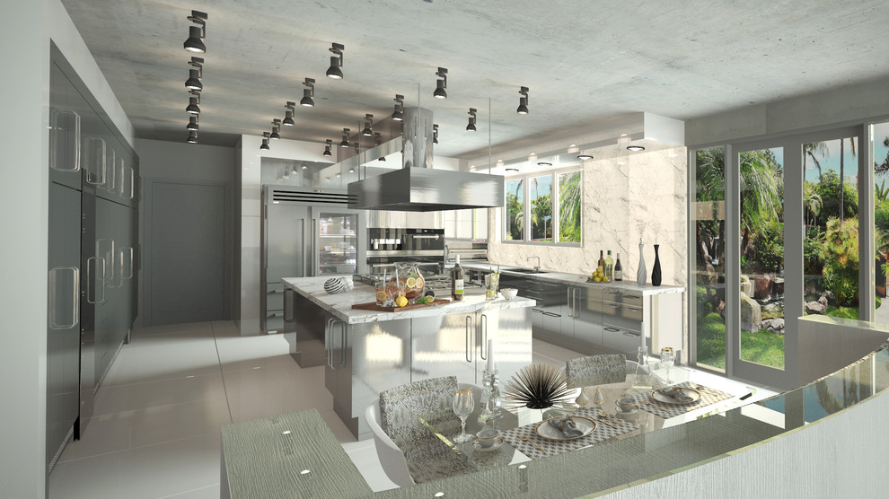 Лос Анджелес. Дизайн интерьера в современном стиле.