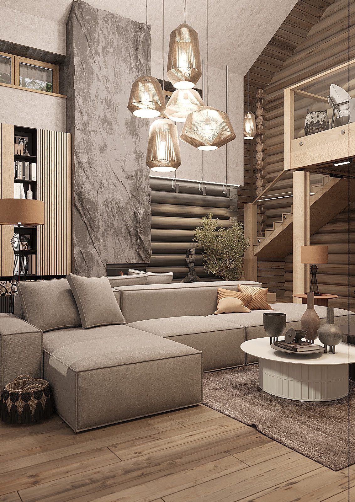 Дизайн-проект деревянного сруба