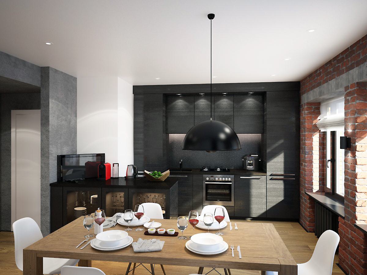 Квартира в Urban стиле на Арбате