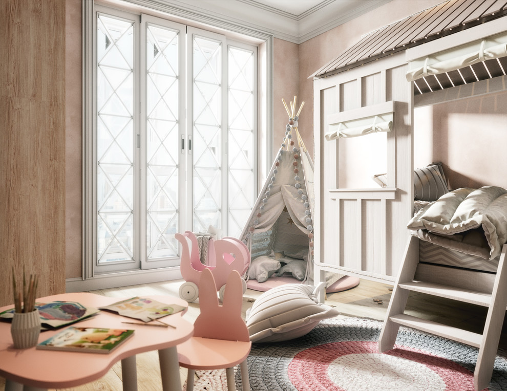 Визуализация детской по проекту другого дизайнера