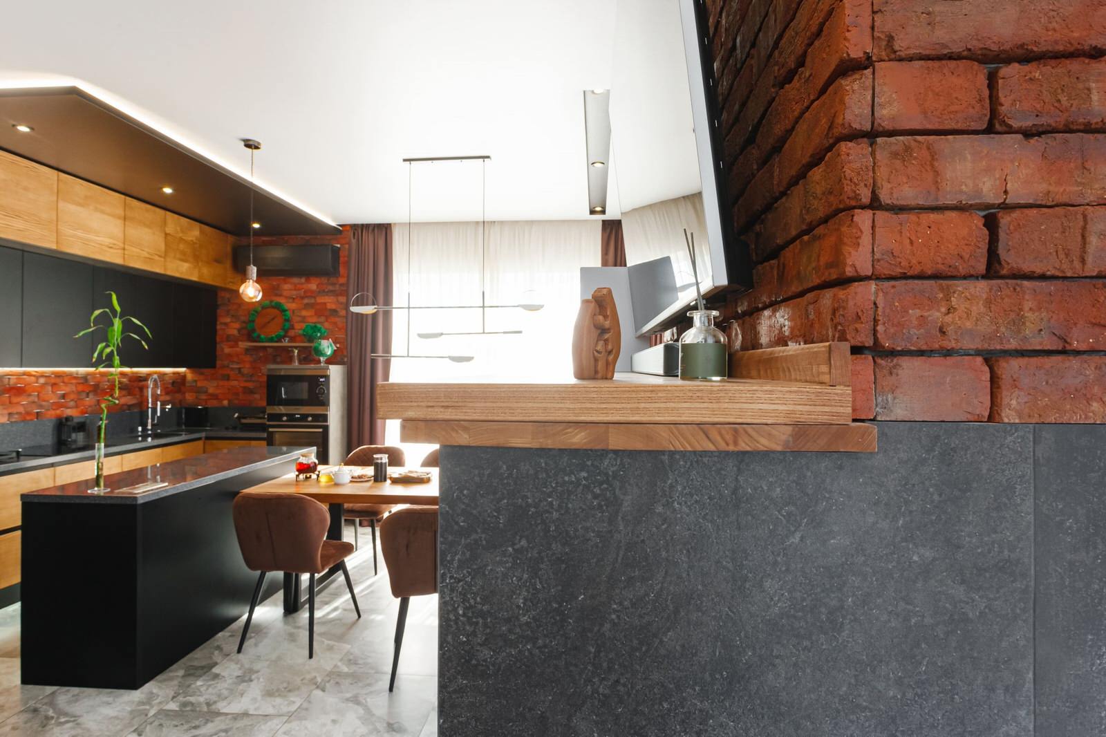 Ремонт кухни-гостиной