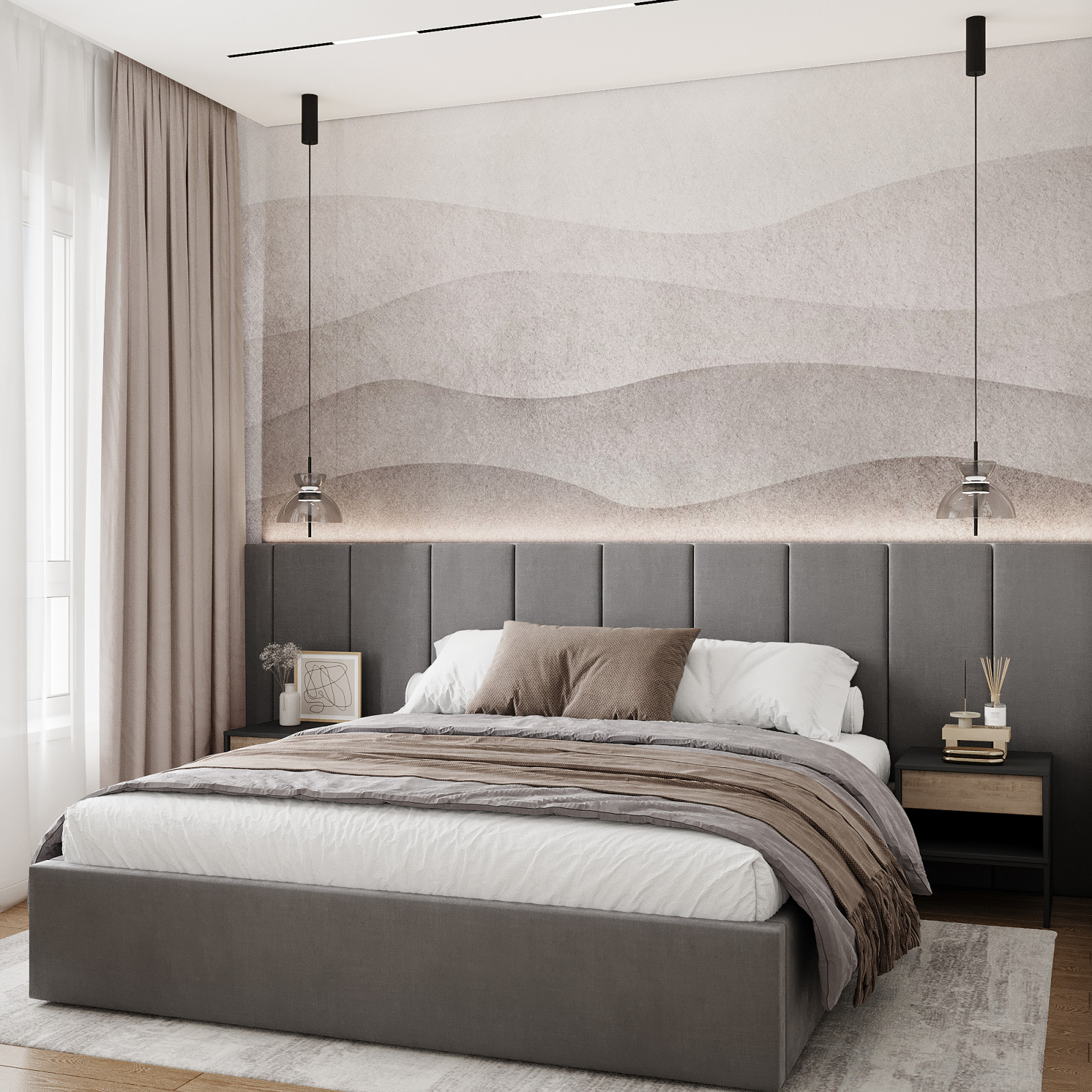 Дизайн квартиры в современном стиле с нотками сканди