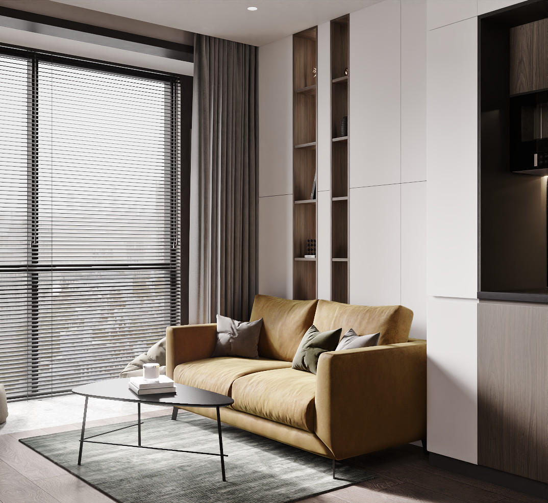 Дизайн-проект квартиры для молодой семьи в г. Москва