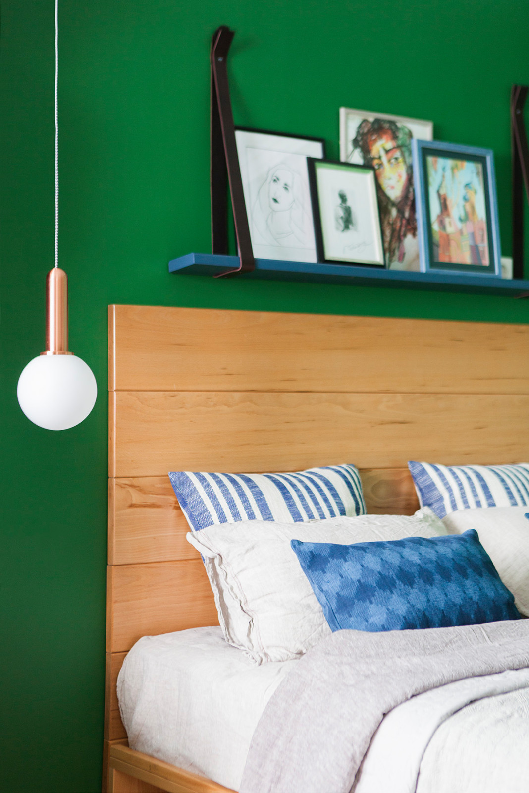 Съёмка квартиры в изумрудном цвете