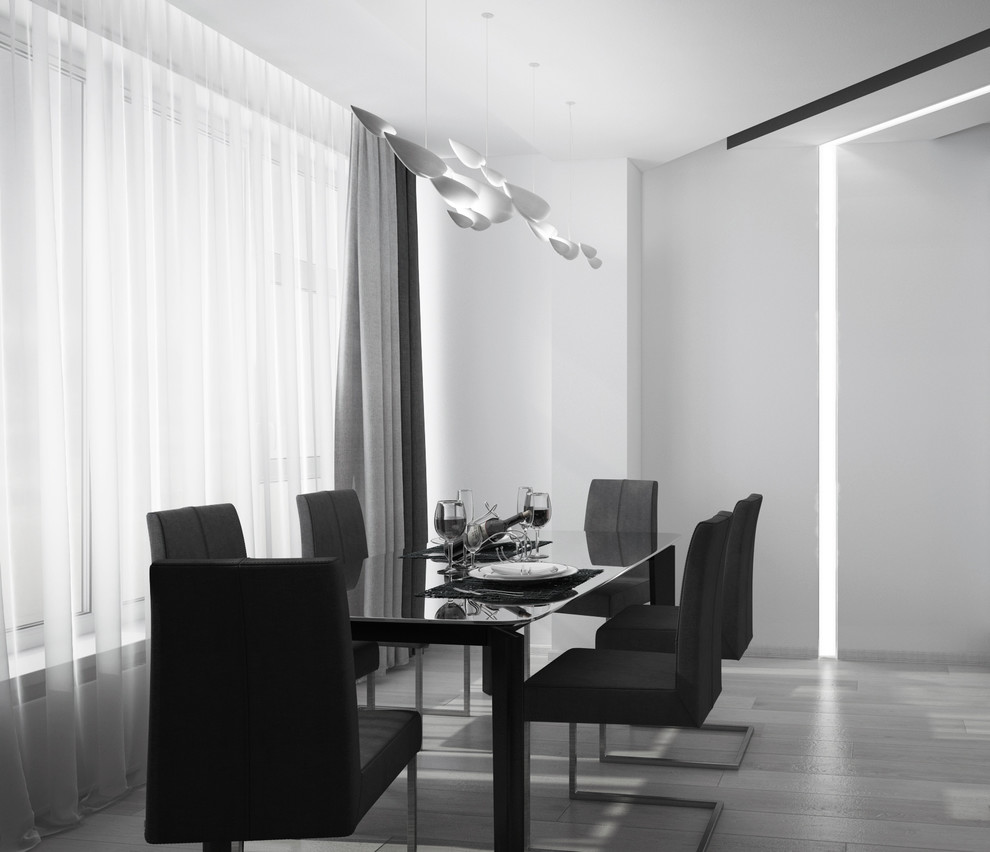 Квартира Множество оттенков серого — Гостиная