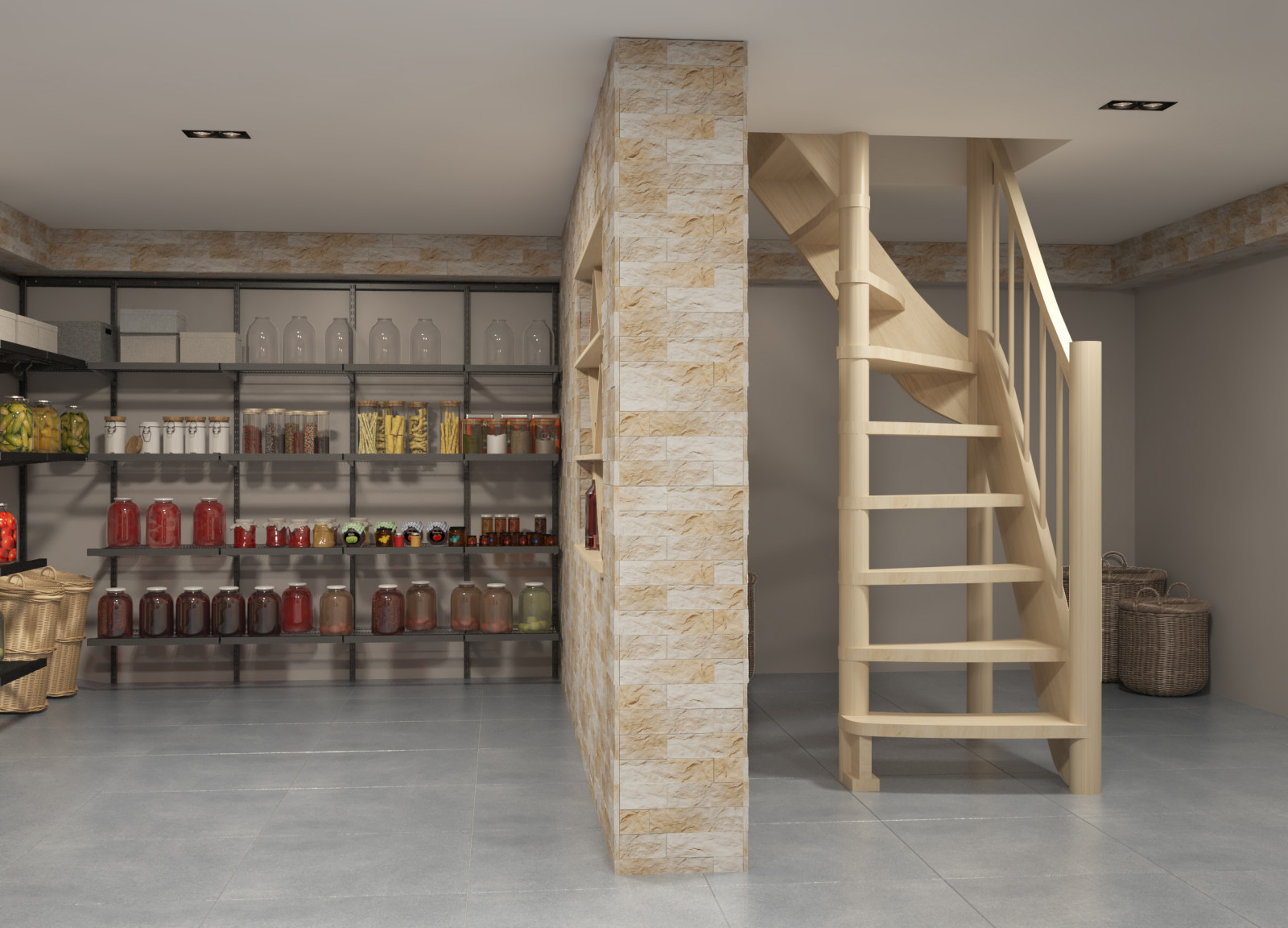 Дизайн-проект помещения для хранения