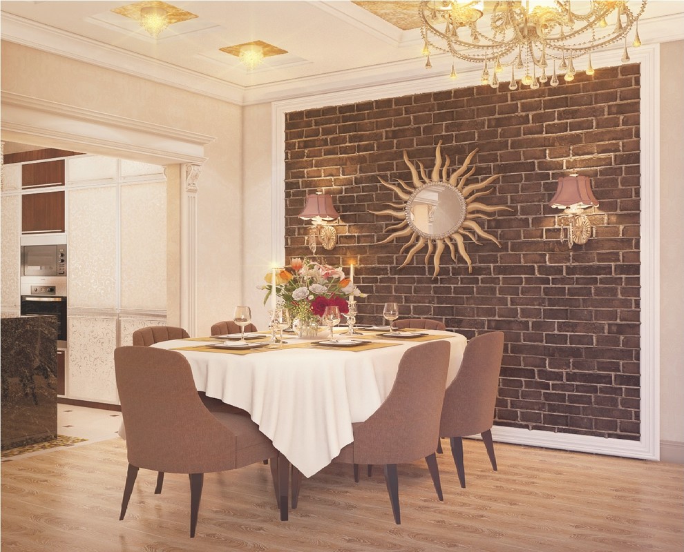 Гостиная - столовая (Цокольный этаж)