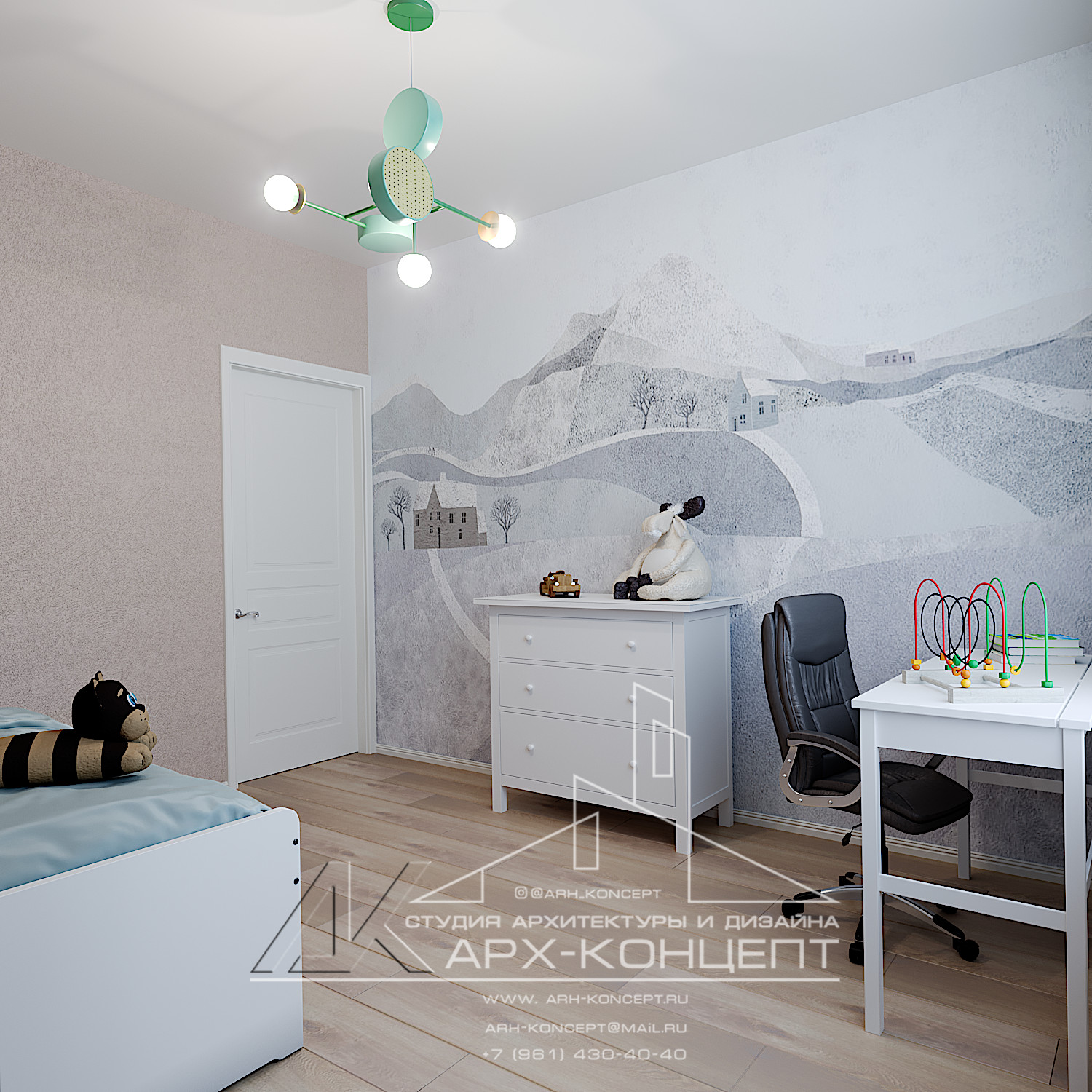 Дизайн 3-комнатной квартиры