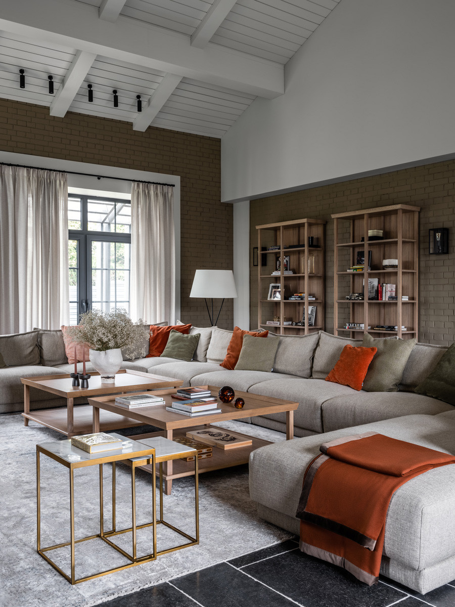 Интерьеры загородного дома в Дарьино