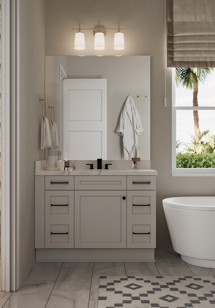 Дизайн дома во Флориде в стиле эклектика