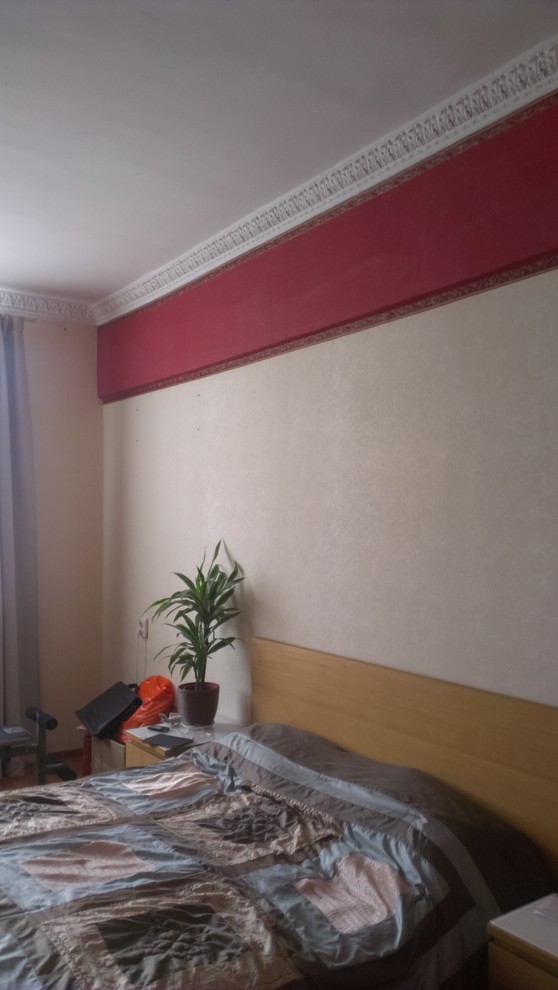 Уютная квартира в фисташковом цвете.