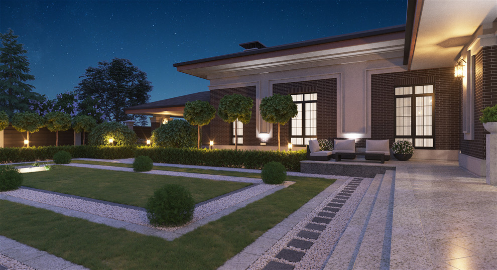 Проект благоустройства загородного участка п.Каменка