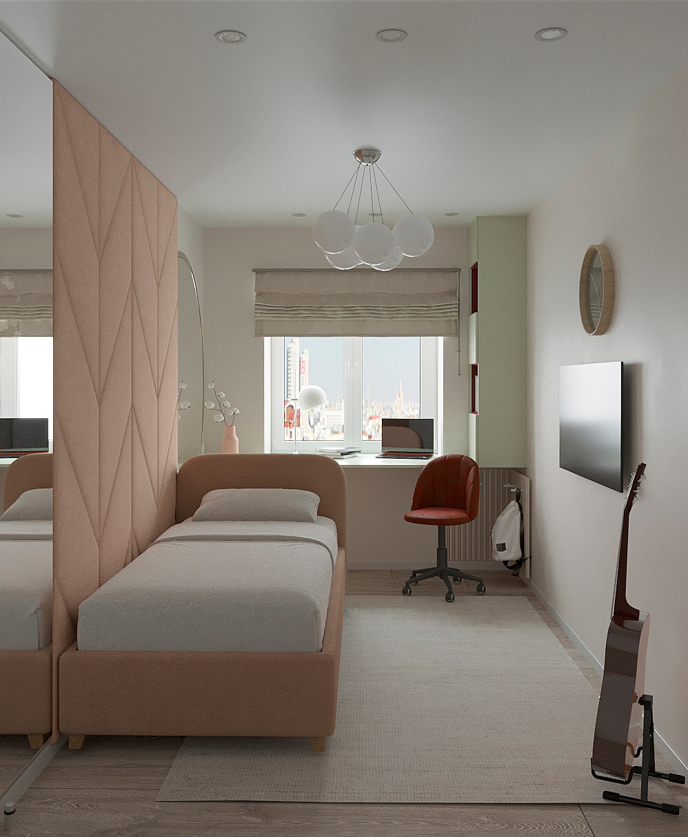 Обложка проекта: Детская в современном стиле