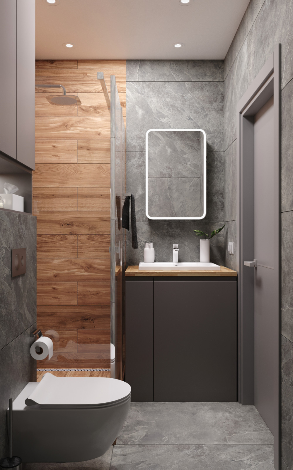 Обложка проекта: Дерево и камень