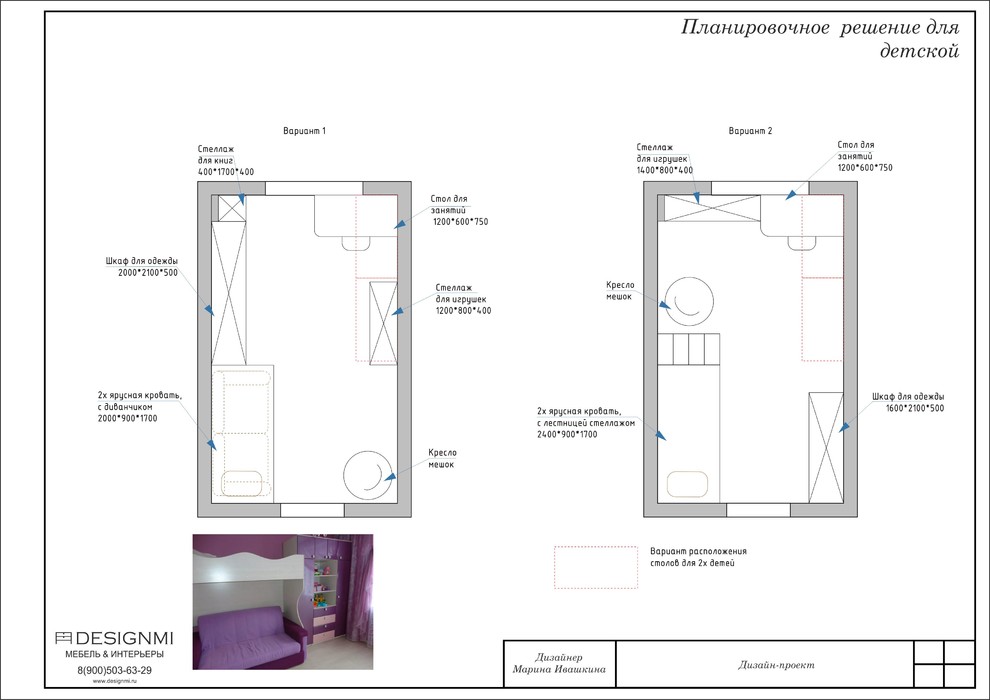 Комната для маленькой принцессы
