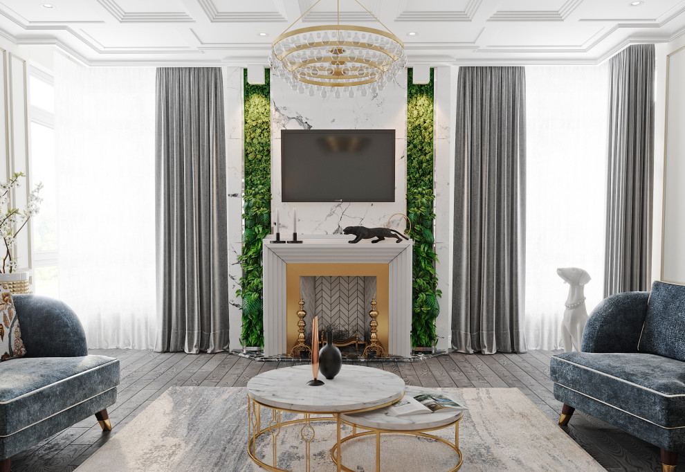 Квартира неоклассика 170м2