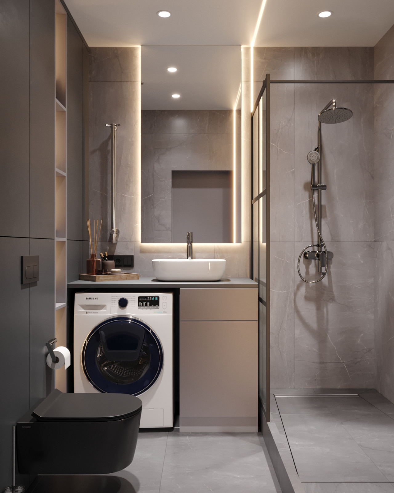 Дизайн-проект квартиры в современном стиле