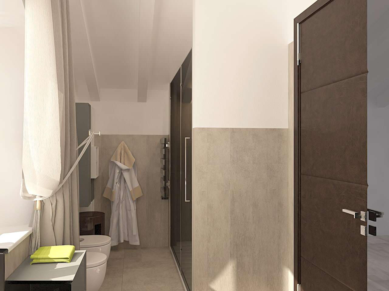 Двухэтажная квартира. Милан, Италия