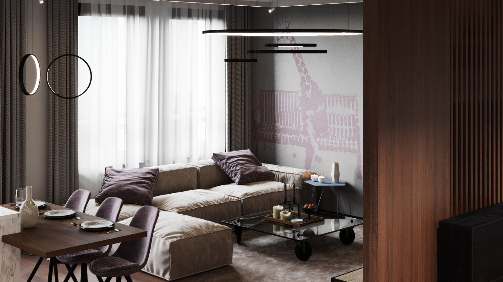 Квартира 76 кв.м. в MID 3