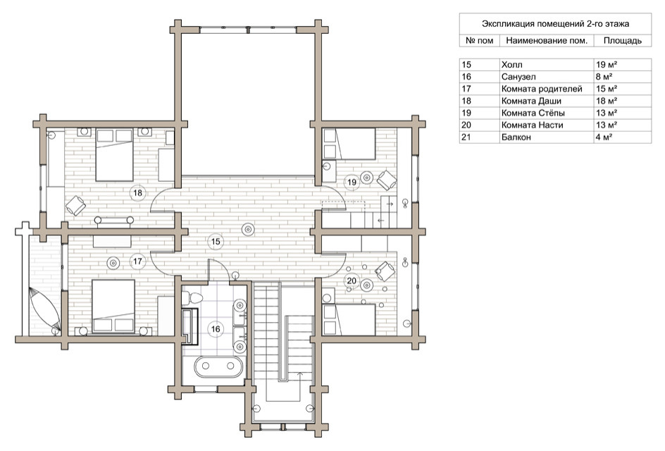 Houzz тур: Дом для большой семьи в духе русской усадьбы