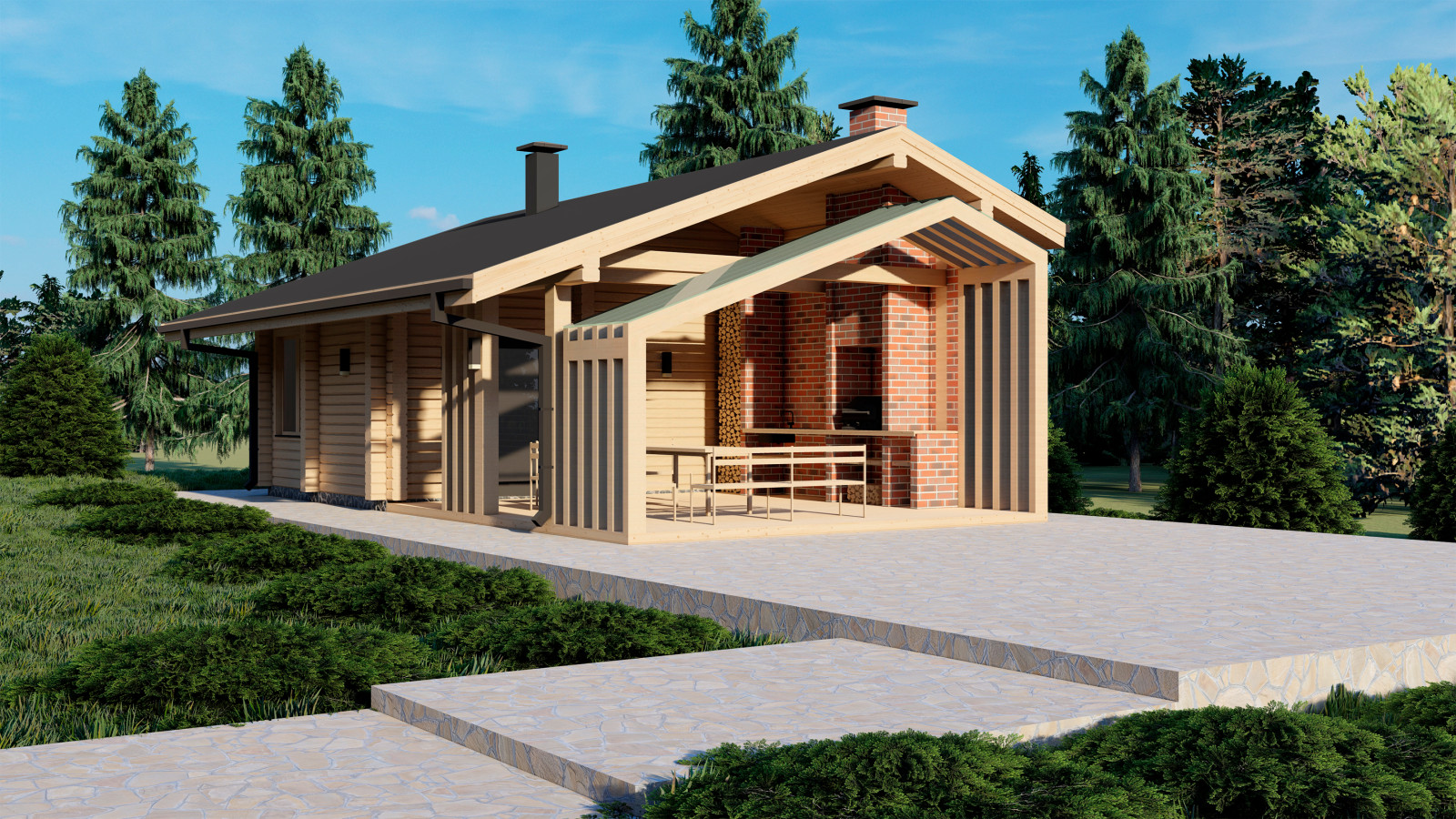 Обложка проекта: Баня