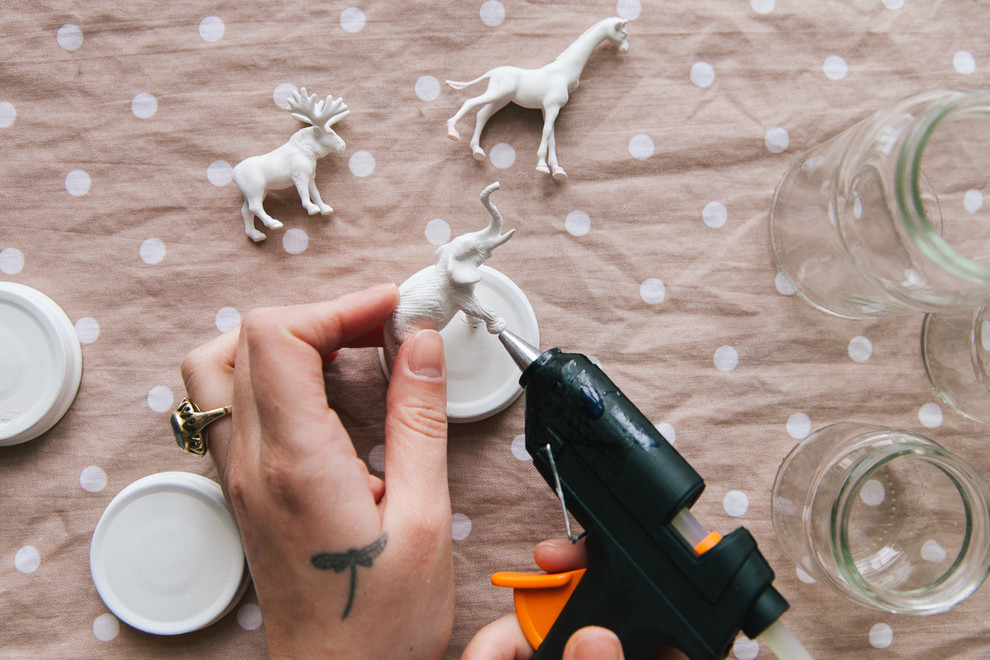 DIY: Красивые банки для сыпучих продуктов с декоративными крышками