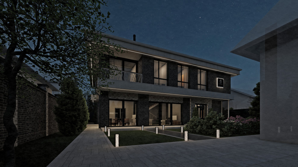 Проект жилого дома в г. Краснодаре для семьи с 5 детьми.