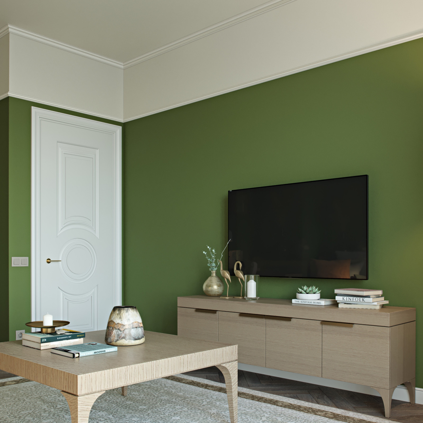 Проект трехкомнатной квартиры для дамы с собачкой.