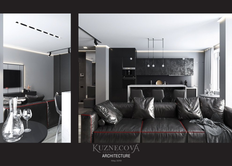 Дизайн проект квартиры 67 кв.м.