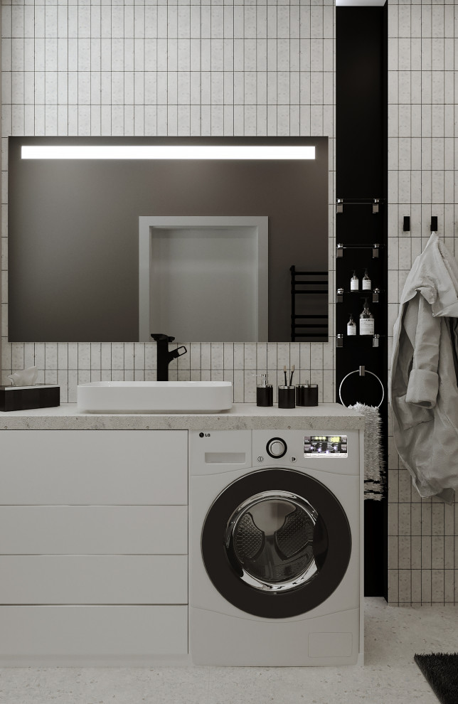 квартира для холостяка - санузел