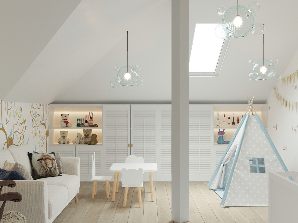 Интерьер дома в современном классическом стиле