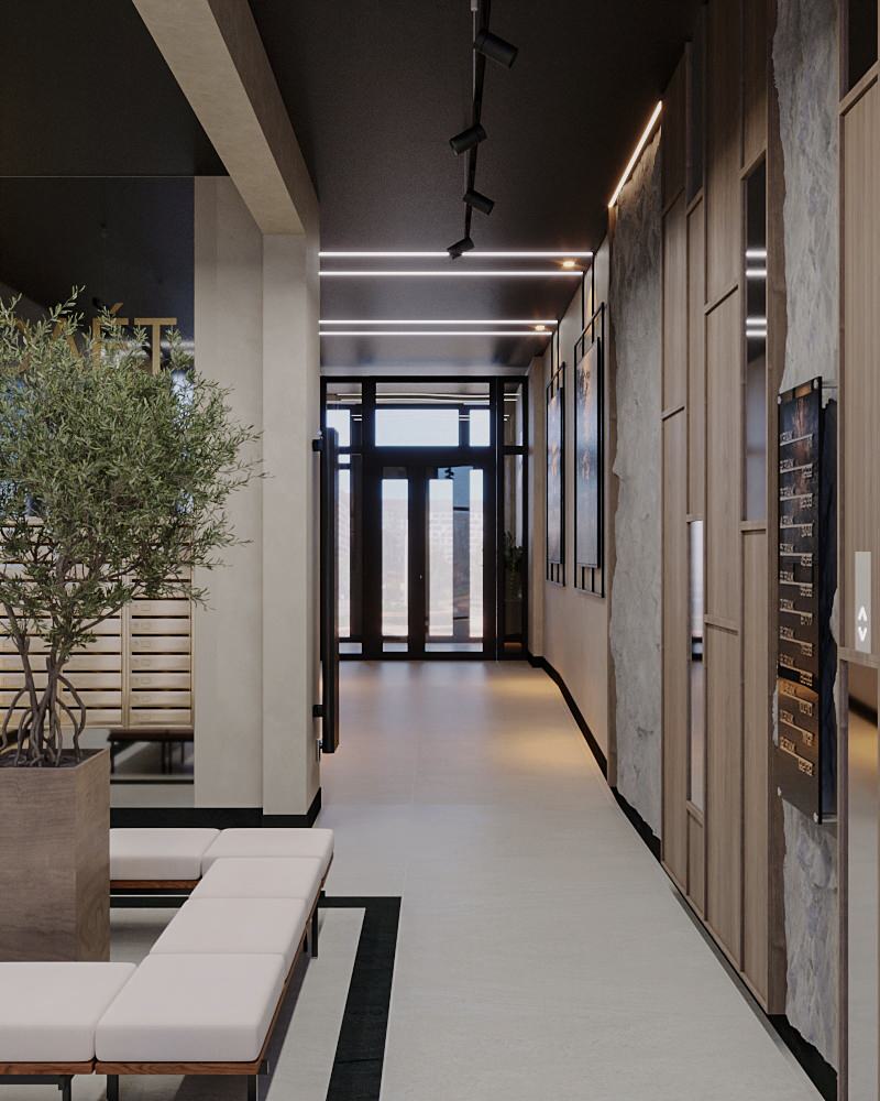 Холл ЖК Полет 8.3