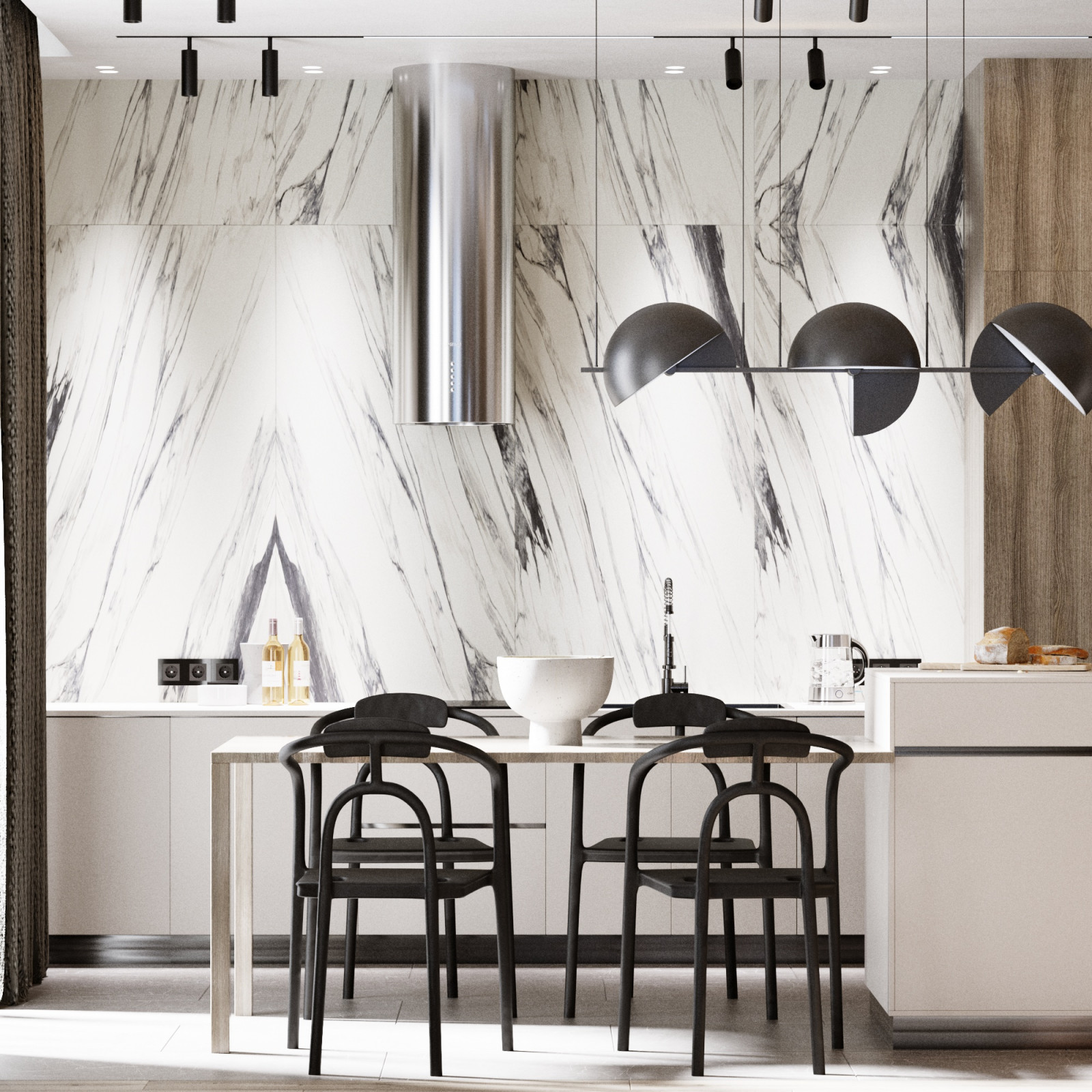 Обложка проекта: Кухня-Гостиная Москва