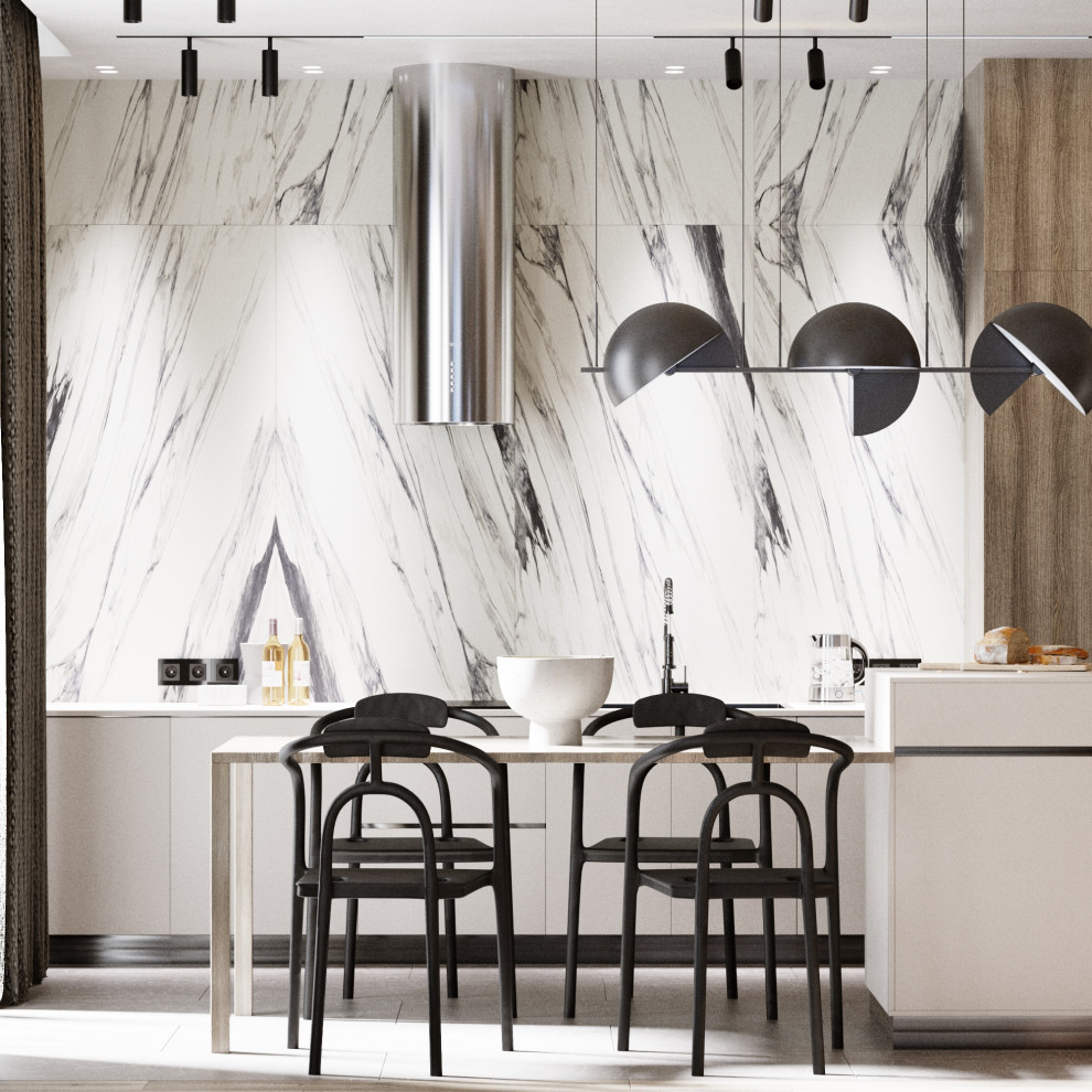 Обложка проекта: Кухня-Гостиная Москва